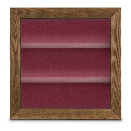 United Visual Products Outdoor Enclosed Combo Board, 42"x32", Gold Frame/Green & Amethyst UVCB4232ODG-GREEN-AMETHY